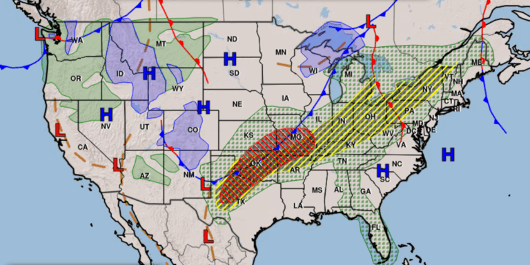 Tuesday Storm Threat: Large Hail, Damaging Winds, and Isolated Tornadoes Possible