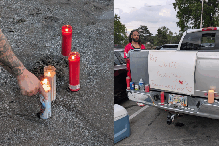 Candlelight Vigil Held at Lakeview Beach for ‘Juice’