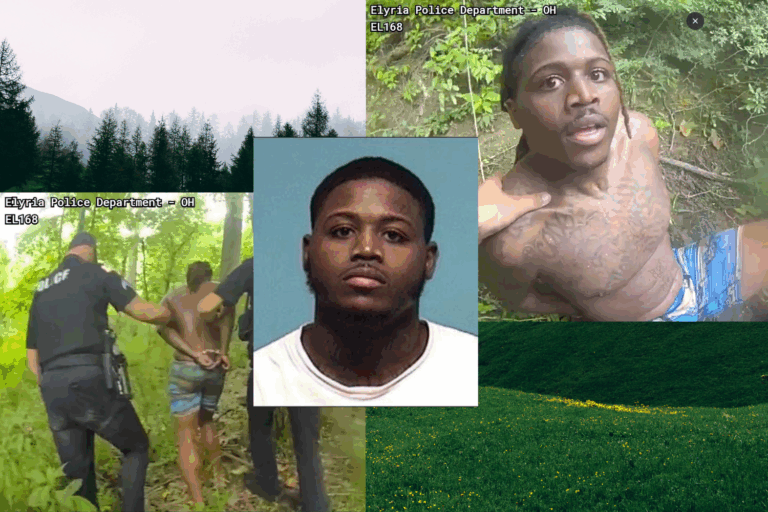 Elyria Police Capture Wanted Fugitive After River Chase