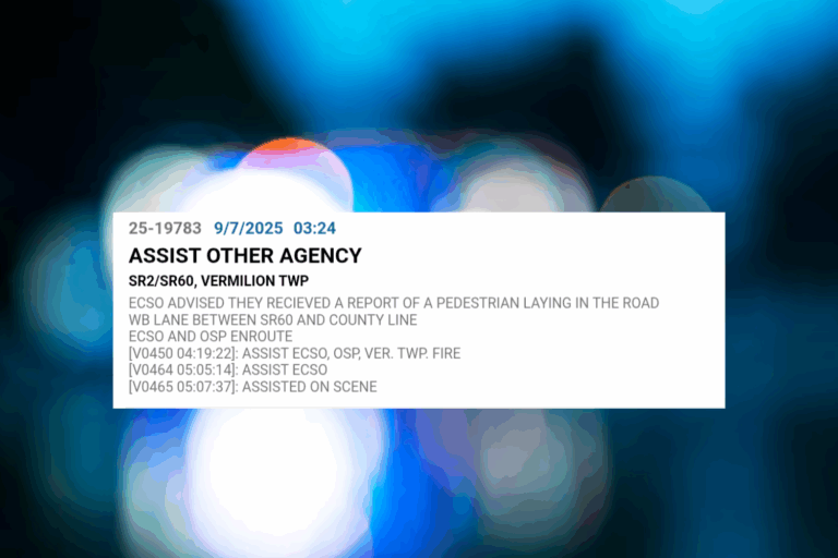 Authorities Investigate Fatal Hit-Skip Crash of Lorain Woman on Ohio 2 Near SR 60