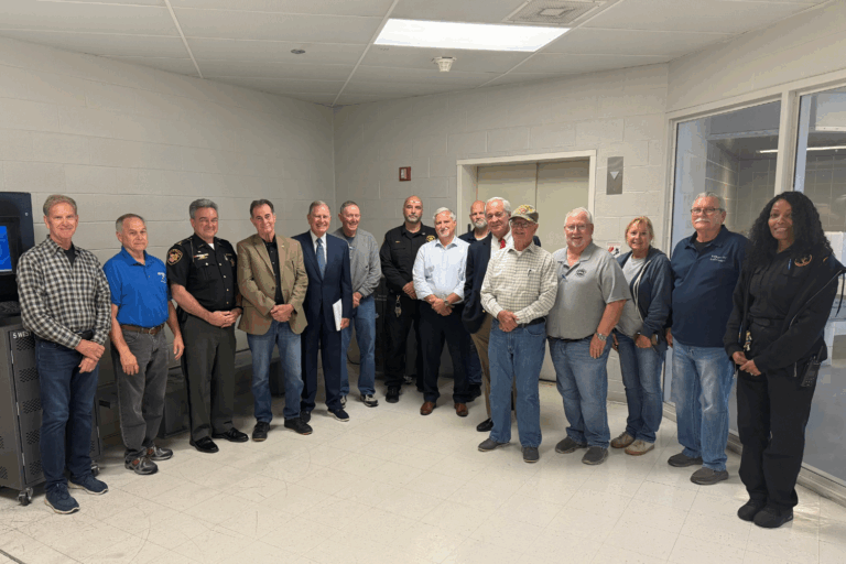 Local Officials Tour Lorain County Jail During “Lunch and Learn” Event