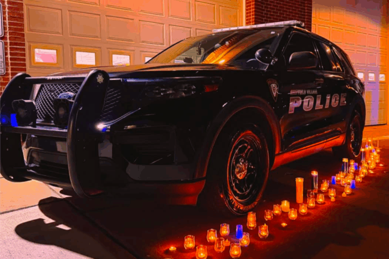 Community Gathers to Honor Sheffield Village Officer; Procession Planned for Wednesday