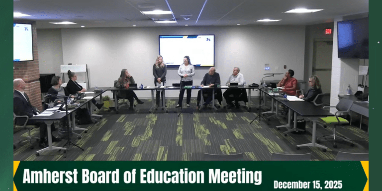 Amherst Schools Offer Free Universal Breakfast as Senior Prepares for Washington D.C. Advocacy Trip