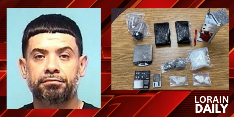 Lorain Man Arrested After Fentanyl, Cocaine Seized in $185K Drug Raid