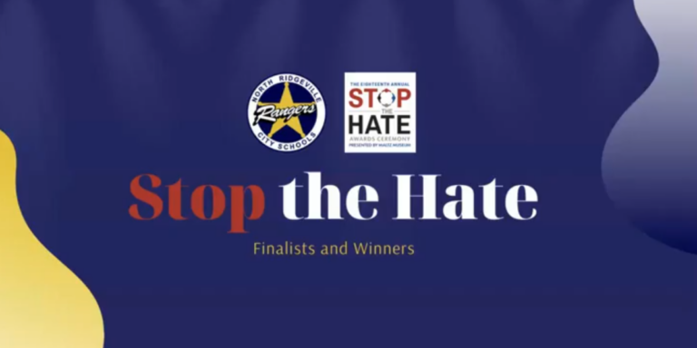 North Ridgeville Students Beat 3,600 Entries to Win Regional Stop the Hate Contest