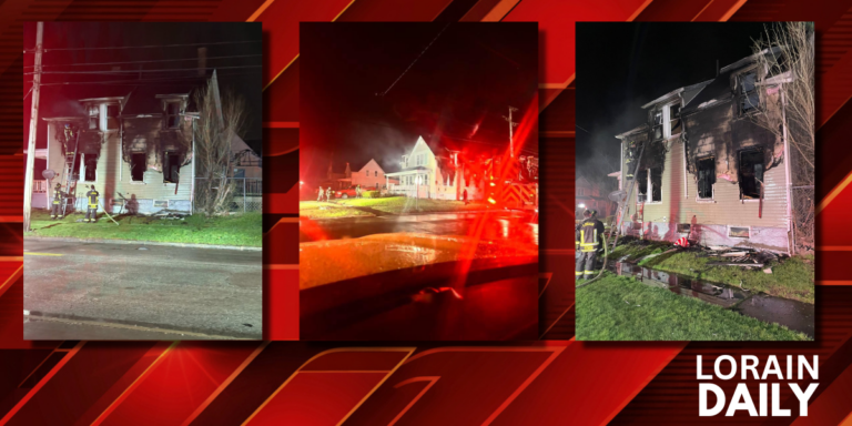 Lorain Fire Crews Battle Heavy Fire on South Side, Cause Under Investigation