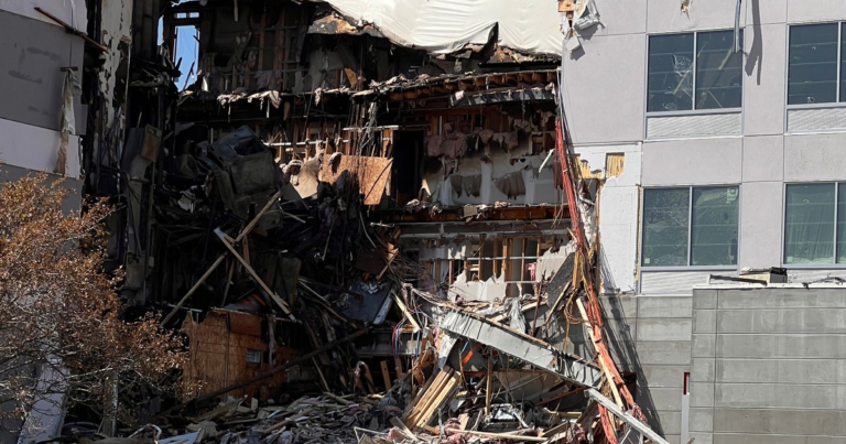 NEW PHOTOS: Extensive Damage Revealed After Elyria Hotel Fire